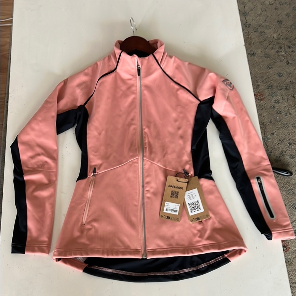 Rossignol Women's Pink and Black Jacket